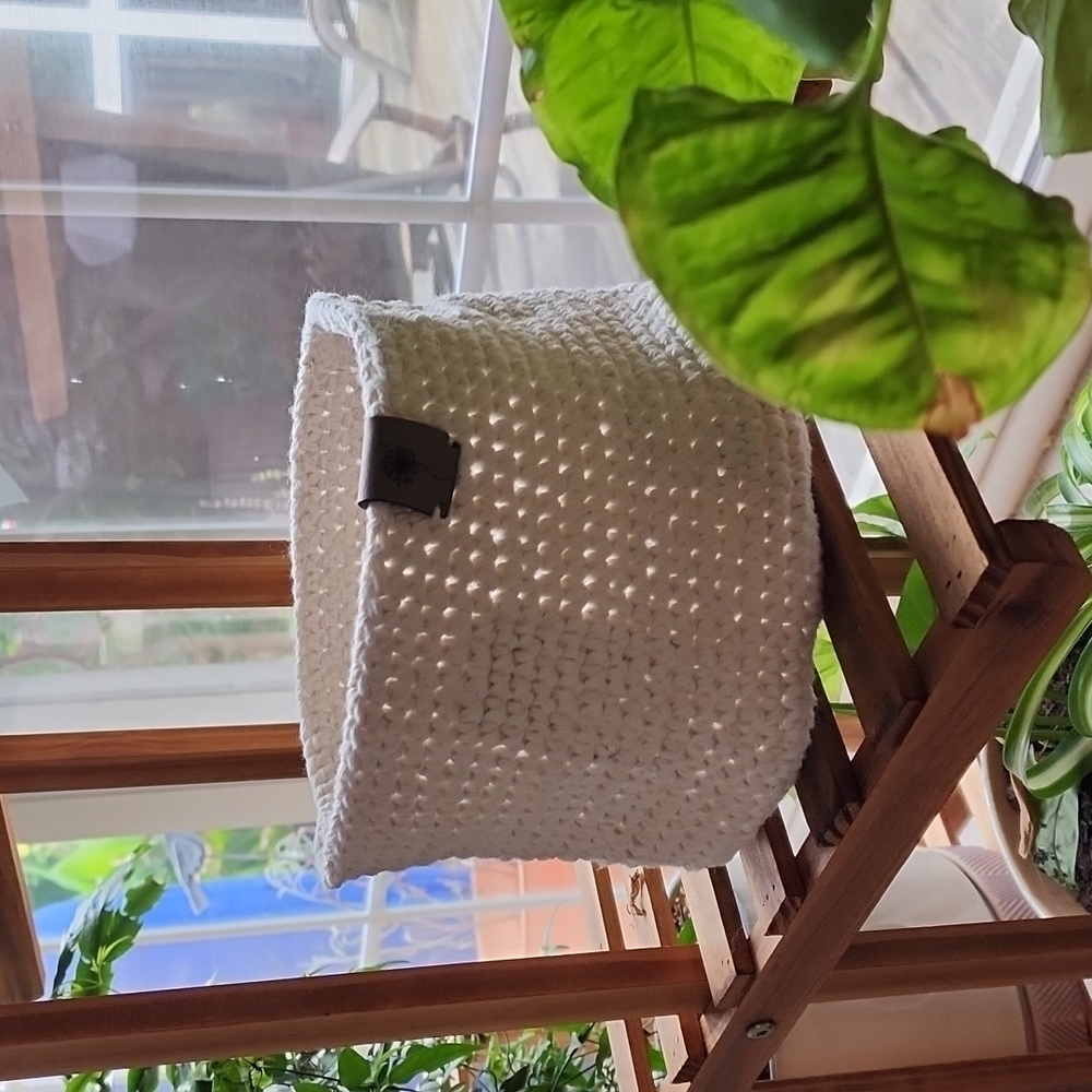 Handmade Organic Cotton Basket